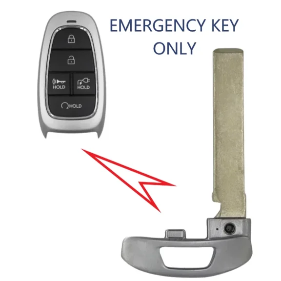 2021 - 2024 Hyundai Emergency Key - KK12 81996-S1030