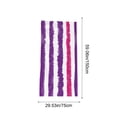 thumbnail image 3 of Vfedsrsge Sand Free Microfiber Beach Towel, Large Quick Dry Travel Towel 59x29 Inches, Lightweight Absorbent Velour Towel for Pool Swimming Camping, Purple, 3 of 6