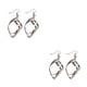 thumbnail image 3 of Guardurnaity 1 par de pendientes colgantes de doble capa para mujer, ropa de joyería, suministro a juego, regalos para amigos, pendientes de aleación para Type1 NO1 Guardurnaity CBP372243, 3 of 5