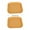 Yellow, variant on 2 PCS Serving Trays Plate Square Dinner Plates,Plastic Dessert Salad Plates,Eco-Friendly Multifunction Plate Unbreakable Cake Snacks Plate for Kitchen Restaurant Serving Dishes Dinner Plate