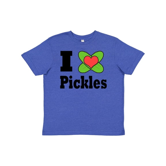 Inktastic I Heart Pickles Youth T-Shirt