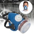 thumbnail image 4 of Pieza Facial De Gas, Cabezal De Filtro Autocebante Portátil Seguro, Protección Facial De Pintura De Media Cara Montada Para Gasolina De Tetróxido De Carbono De Benceno, 4 of 8