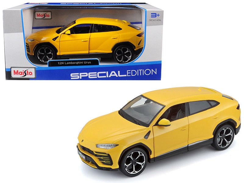 MAISTO 1:24 W/B - SPECIAL EDITION - LAMBORGHINI URUS (YELLOW) 31519YL - Walmart.com - Walmart.com