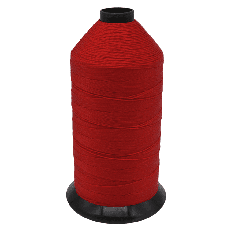 Red Bonded Nylon Upholstery Thread Size 207, Tex 210, 16 oz. 1900 Yards
