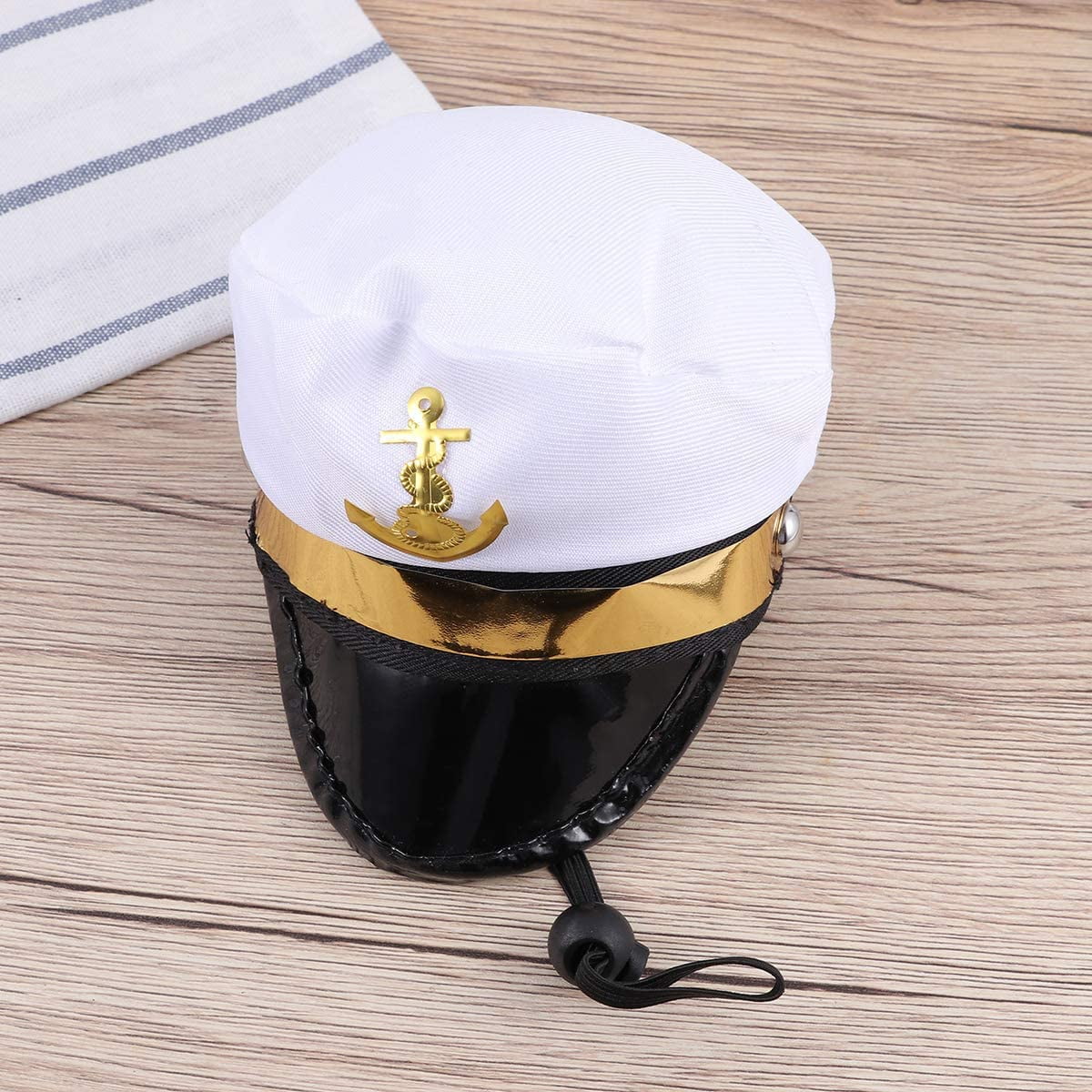 Pet Sailor Hat Navy Dog Cat Costume 