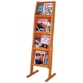 thumbnail image 3 of Wooden Mallet Slope? 12 Pocket Standing Literature Display, 3 of 3
