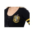 thumbnail image 5 of Harry Potter Womens Hufflepuff House Open Front Cardigan Juniors Knit Sweater, 5 of 5