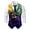 Purple, variant on Men Suit Vest Novelty 𝐌𝐚𝐫𝐝𝐢 𝐆𝐫𝐚𝐬 Vests Gothic Formal Waistcoat Vintage Graphic Print Tuxedo Vests for 𝐂𝐚𝐫𝐧𝐢𝐯𝐚𝐥 𝐏𝐚𝐫𝐚𝐝𝐞