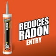 thumbnail image 3 of Titebond 10.1 oz. Gray Radon Sealant, 3 of 6