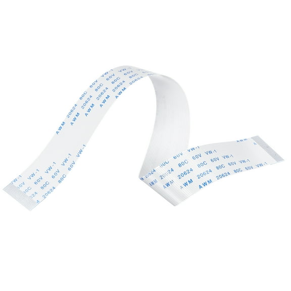 Uxcell FFC FPC Flat Flexible Cable 30 Pin 0.5mm 200mm (A Type) for LCD Laptop 5 Pack