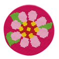 thumbnail image 1 of Juego de Alfombra Latch Hook Zulema 10,63 pulgadas DIY, 1 of 8
