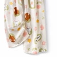 thumbnail image 5 of Women's Summer Wide Leg Pants Cotton Lightweight Fashion Print Drawstring Waist Casual Pants Daily Wear (Free Size, Multicolor), 5 of 5