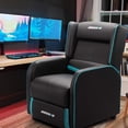thumbnail image 7 of PUKAMI Gaming Recliner Chair for Adults 400lbs Racing Style Sofa Big and Tall PU Leather Recliner Seating Modern Ergonomic Lounge Recliner Chair Comfortable Home Movie Theater for Living Room, 7 of 7
