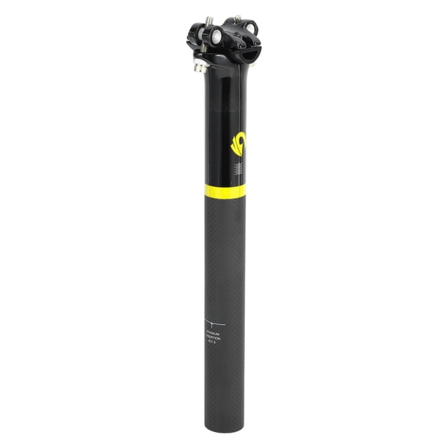 Publicaciones de asiento de bicicleta Unique Bargains ajuste de altura y ángulo 31.6x300mm fibra de carbono