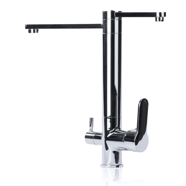 Grifo mezclador para cocina y purificador de agua ilios innova cromo