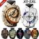 thumbnail image 2 of Sudadera con capucha de moda para hombre, sudadera con estampado 3D de reloj y brújula vintage, sudaderas con gráficos, sudaderas de gran tamaño, sudaderas para hombres, 2 of 5