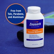 Zeasorb Prevention Foot & Body Powder, Absorb Excess Sweat & Moisture, 2.5 oz