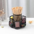 thumbnail image 4 of Stationery Box Storage Stationery 360-degree Rotation Practical Rotation Cosmetic Brush Case, 4 of 5