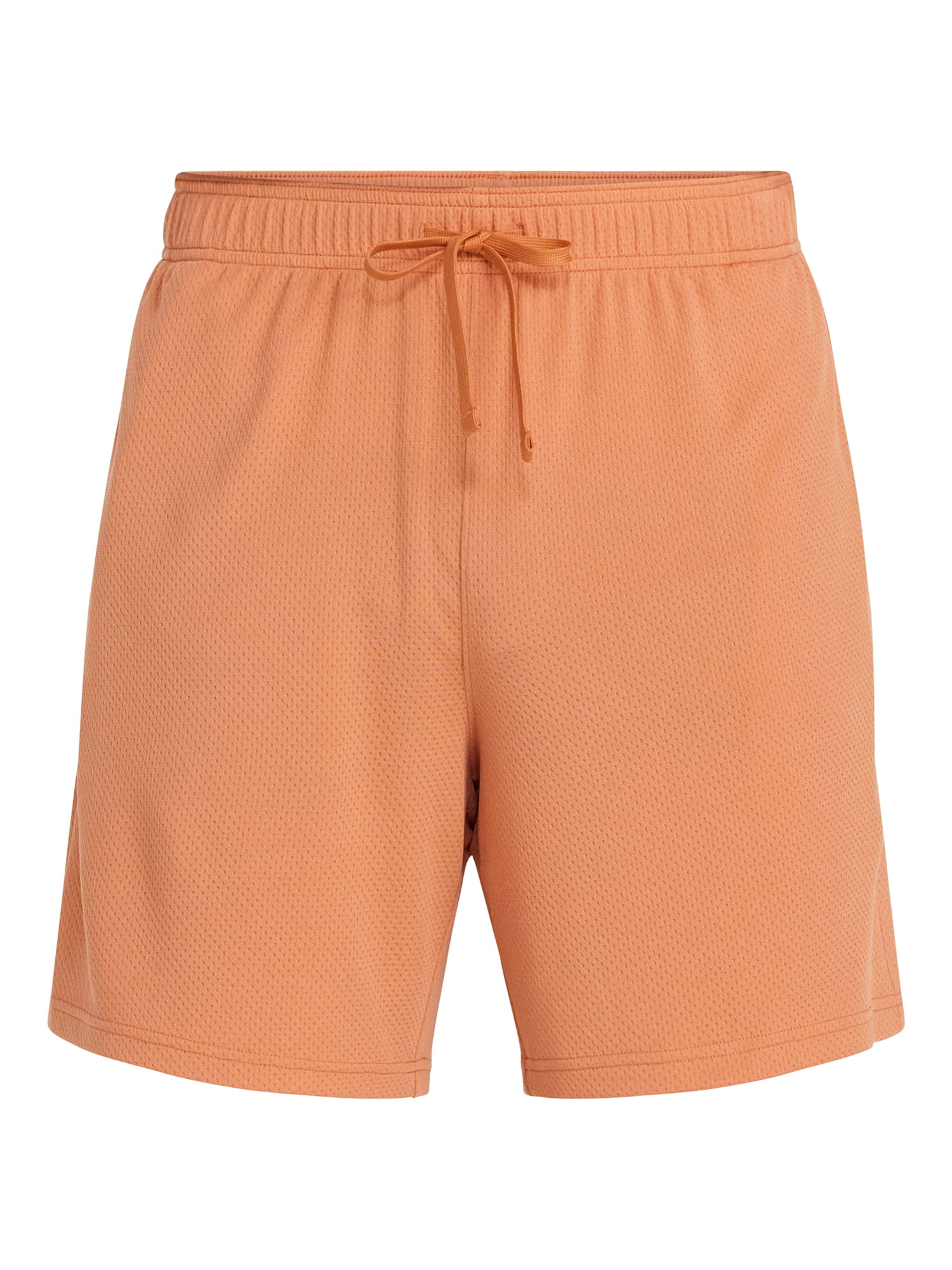 Athletic Works Men's and Big Men's Mesh Shorts, 7" Inseam, Sizes S-5XL
