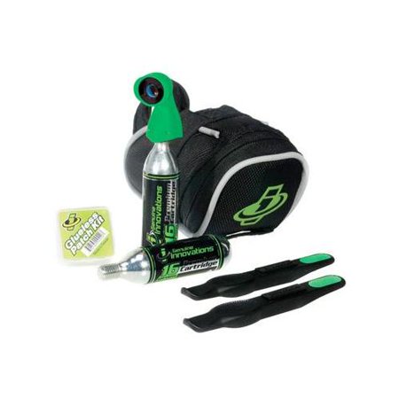 Genuine Innovations Tri-Road Tire Repair & Inflation Bicycle Seat Bag - G2507