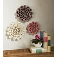 Isabella Large Ceramic Wall Decor Flower