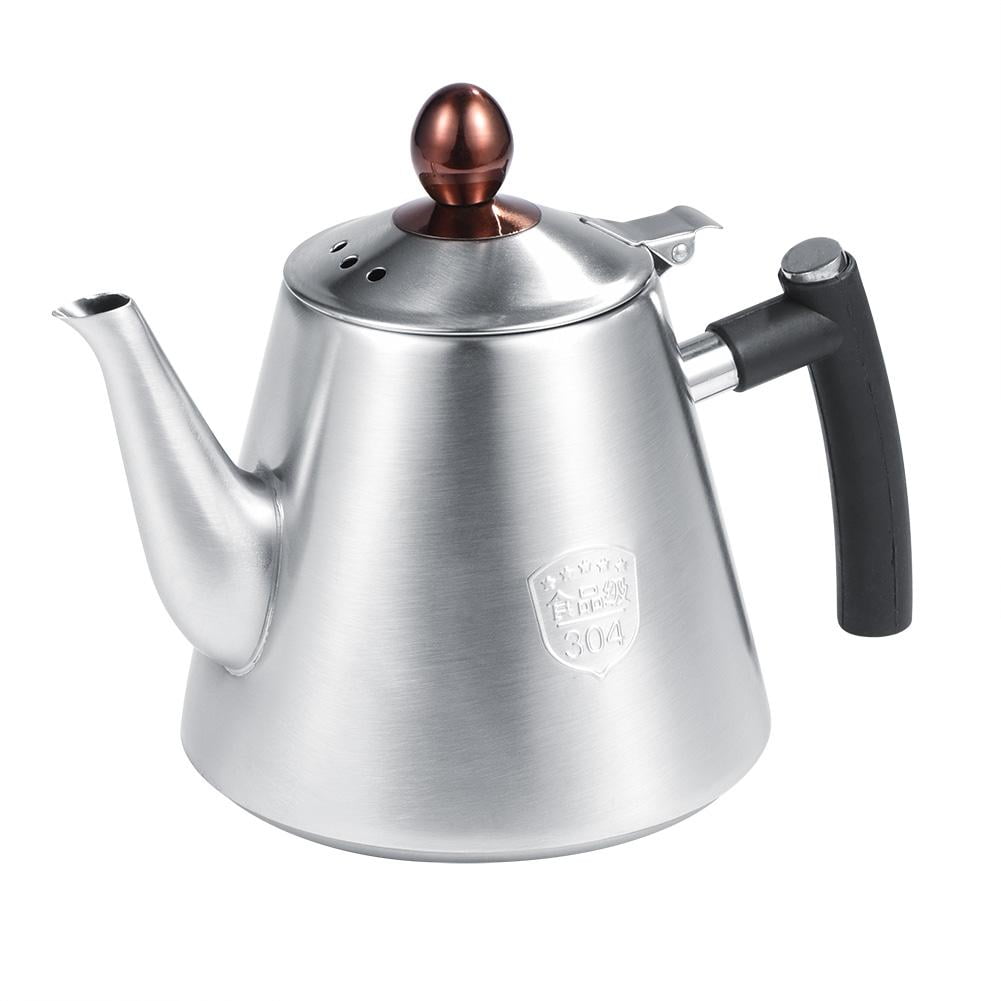 Mgaxyff Stovetop Teapot, Stainless Steel Teapot,1.2L Stainless Steel