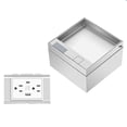 thumbnail image 4 of Recessed flat hidden socket Kit with Recessed Duplex 15A and USB charging ports, 4 of 9