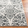 thumbnail image 3 of SAFAVIEH Martha Stewart Isabella Willoughby Floral Area Rug, Charcoal/Ivory, 6'7" x 6'7" Square, 3 of 11