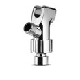 thumbnail image 2 of Soporte universal para cabezal de ducha para cabezales de ducha de mano, soporte de montaje de brazo de ducha ajustable con bola pivotante de latón, conector de cabezal de ducha - Cromo, 2 of 5
