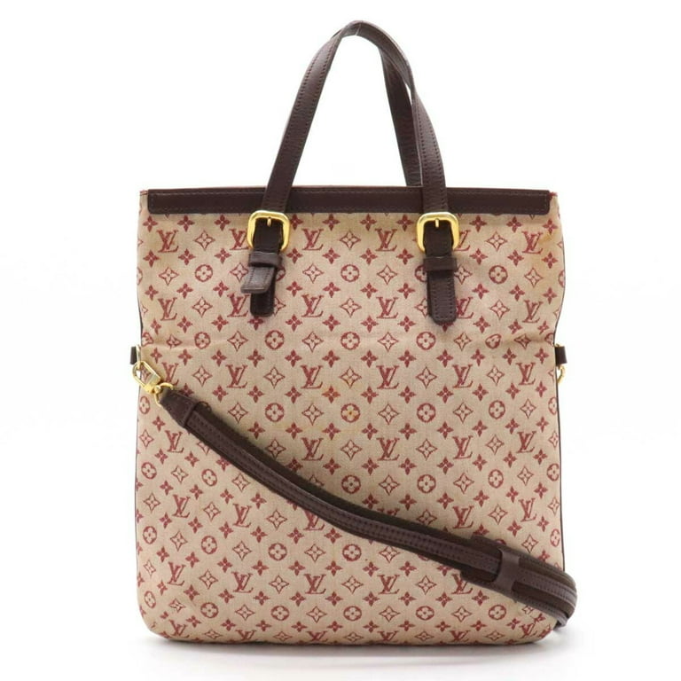 Authenticated Used LOUIS VUITTON Louis Vuitton Monogram Mini Francoise Tote  Bag Handbag Shoulder Cerise M92210