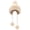 White, variant on Winter Skull Beanie Hat Women Faux Fur Knit Warm Soft Ski Cap Fleece Ear Flaps for Daily Wear (White)