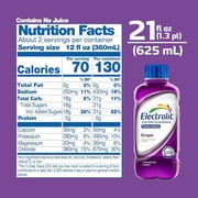 Electrolit Electrolyte Hydration & Recovery Drink 21oz Grape Uva 12 Pack