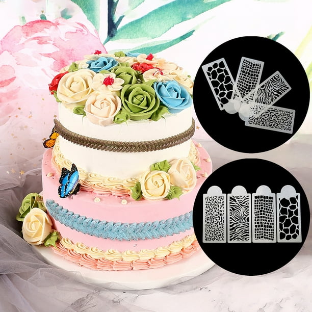 Travelwant 4Pcs/Set Wedding Birthday Cake Decorating Bakery Tools Zebras and Leopard Print Cake Templates Fondant Template Stencil Mold DIY Baking Tools Coffee Spray Stencils - Walmart Business Supplies travelwant-4pcs-set-wedding-birthday-cake-decorating-bakery-tools-zebras-and-leopard-print-cake-templates-fondant-template-stencil-mold-diy-baking-tools-coffee-spray-stencils-walmart-business-supplies