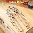 thumbnail image 6 of Adjustable Stainless Steel Jar Opener, Gripper Tight Lid Opener, 2026 New Handy Rubber Bottle Jar Opener for Weak Hands, Jar Openers Rated for Seniors, Kitchen Gadgets (2Pcs, 19.5cm/7.68inch), 6 of 9