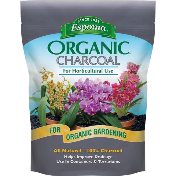 The Espoma Horticultural Charcoal for Indoor Plants - Drainage Holes - 4 qt