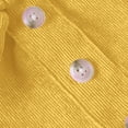 thumbnail image 6 of THDHVS Skirts for Girls,Girls Skirts,Girls' Spring Corduroy Solid Color Bow Breasted Half Length Skirt Yellow 1-2 Years, 6 of 7