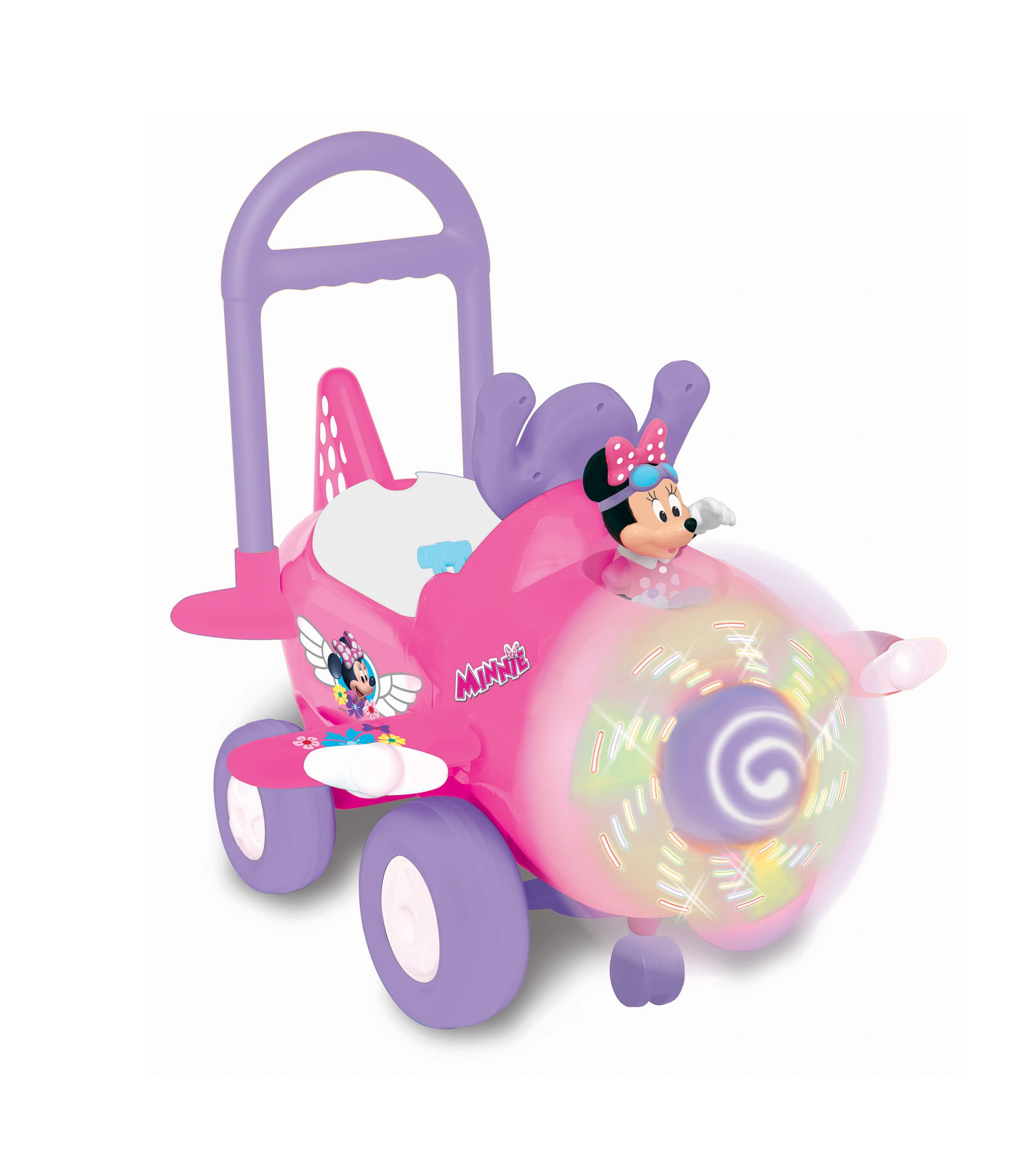 minnie mouse plane ride on b&m