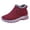 Red, variant on Warm Snow Boots for Women and Men,Waterproof Outdoor Fur Lining Winter Shoes Lightweight Non-slip Ankle Bootie for Couple