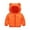 Orange Color, variant on Godderr Toddler Baby Boys Girl Winter Coats Snow Down jackets,9M-5Y Kids Winter Cotton Coats Outerwear Newborn Ear Hoodie Short down Coats