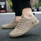 thumbnail image 4 of Zapatos casuales de seda de hielo Baotou de tela de paraguas para hombre, zapatillas de deporte de lona Wmkox8yii 123q2537, 4 of 9