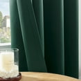 1Pc Solid Color Blackout Curtain，Room Darkening And Light Reducing