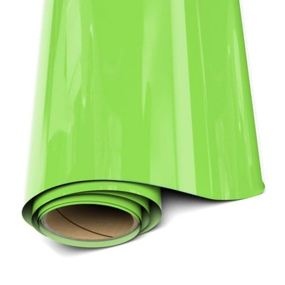 Siser EasyWeed Heat Transfer Vinyl - Lime 12"x20" HTV Iron On Vinyl - Heat Press Vinyl
