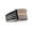 Brown, variant on Men Vintage Square Gemstone Signet Ring Stainless Steel Silver Plated Wide Grid CZ Band Gothic Hip Hop Punk Western Ethnic Finger Jewelry Green Size 9