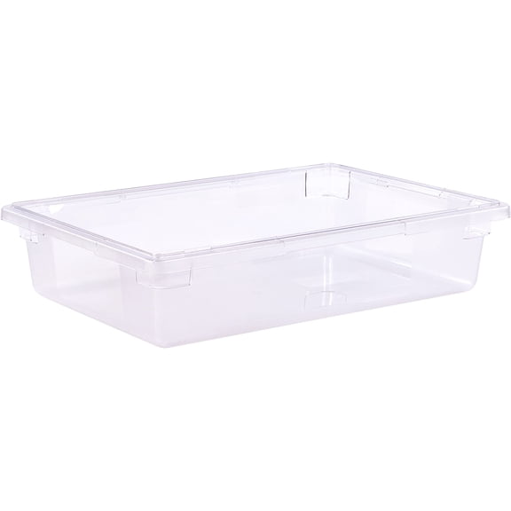 18 in. x 26 in. x 6 in. 8.5 gal. StorPlus Polycarbonate Plastic Food Storage Container - Clear