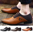thumbnail image 5 of Oyedens Formal Oxford Dress Shoes for Men Lace up Pointy Toe Classic Business Groom Wedding Shoes, 5 of 6