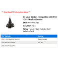 thumbnail image 2 of Oil Level Sender - Compatible with 2012 - 2015 Audi A6 Quattro 2013 2014, 2 of 2