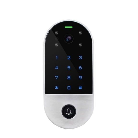 Video Intercom Access System Keypad Camera, Outdoor Electric Door Control with Cover for Apartments ,Convenience