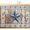 Blue, variant on Vintage Texas Star Wooden Sink Skirt 11"W x 13"L,Dustproof Under Sink Curtain Skirt for Bathroom Kitchen,Farmhouse Berry Country Adhesive Short Curtain Vanity Cover for Laundry Room Closet Shoe Rack