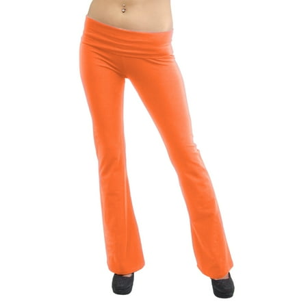 Vivian's Fashions Yoga Pants - Full Length (Junior and Junior Plus Sizes)