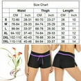 thumbnail image 2 of Yoga Shorts Workout High Waist Tummy Control Ruched Booty Pants Womens Swim Shorts Briefs Board Shorts, 2 of 7